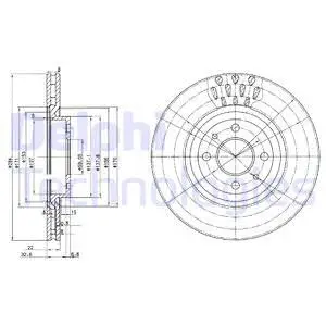 Brake Disc (BG2617)