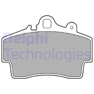 Brake Pad Set, disc brake (LP1411)