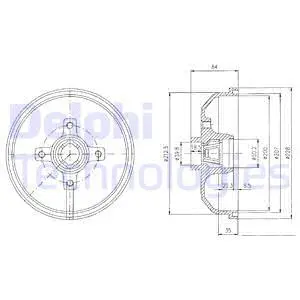 Brake Drum (BF111)