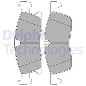 Brake Pad Set, disc brake (LP2298)
