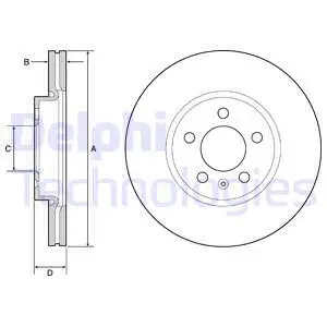 Brake Disc (BG4965C)