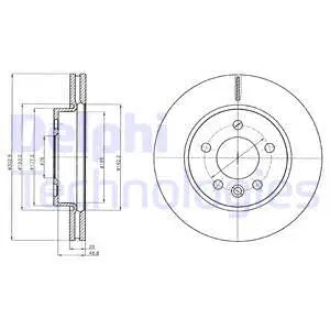 Brake Disc (BG4343)