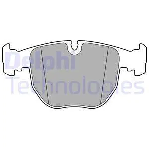 Brake Pad Set, disc brake (LP2708)