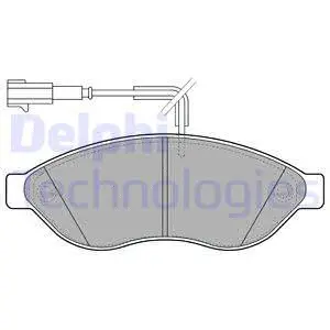 Brake Pad Set, disc brake (LP1992)