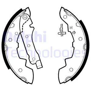 Brake Shoe Set (LS1340)