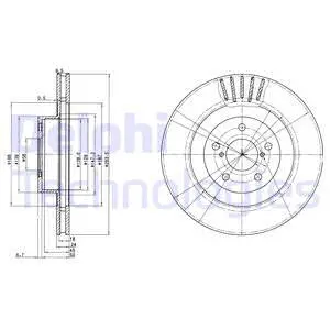 Brake Disc (BG3413)