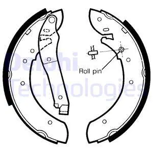 Brake Shoe Set (LS1349)