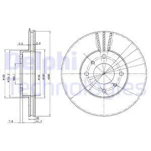 Brake Disc (BG3596)