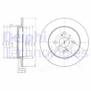 Brake Disc (BG4055)