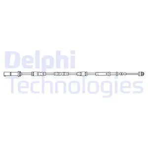 Warning Contact, brake pad wear (LZ0274)