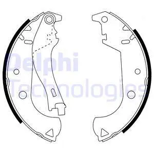 Brake Shoe Set (LS1916)