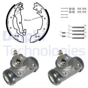 Brake Shoe Set (KP677)