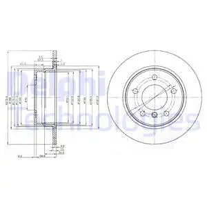 Brake Disc (BG3948)