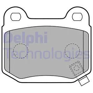 Brake Pad Set, disc brake (LP1839)