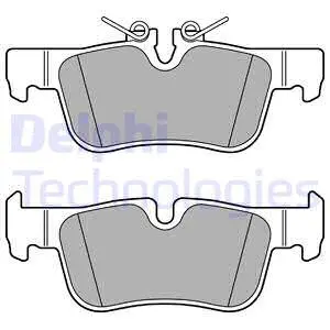 Brake Pad Set, disc brake (LP2719)
