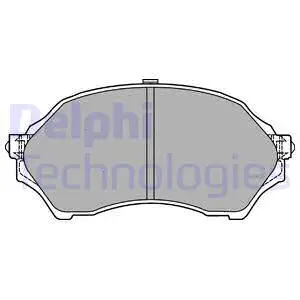 Brake Pad Set, disc brake (LP1440)