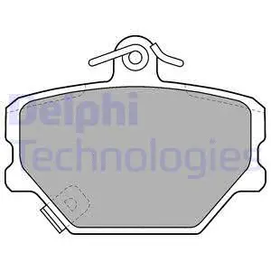 Brake Pad Set, disc brake (LP1465)