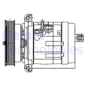 Compressor, air conditioning (TSP0155984)
