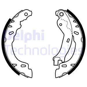 Brake Shoe Set (LS1971)
