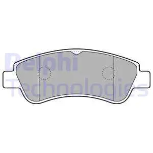 Brake Pad Set, disc brake (LP1727)