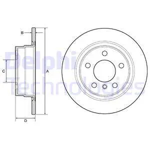 Brake Disc (BG4649C)