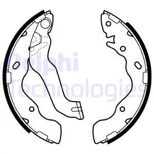 Brake Shoe Set (LS1952)