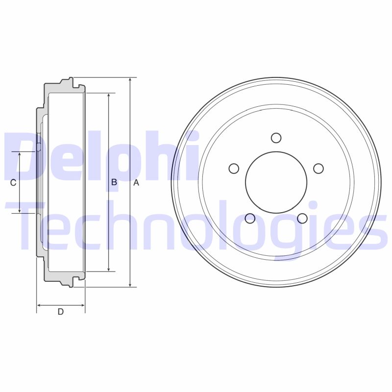 Brake Drum (BF600)