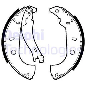 Brake Shoe Set (LS1379)