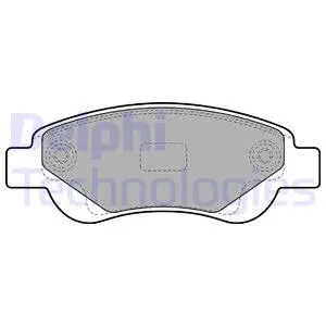 Brake Pad Set, disc brake (LP1949)
