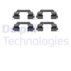 Accessory Kit, disc brake pad (LX0425)