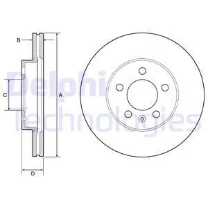 Brake Disc (BG4963C)