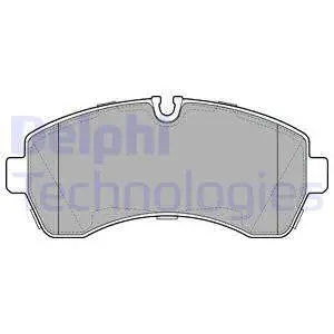 Brake Pad Set, disc brake (LP1981)