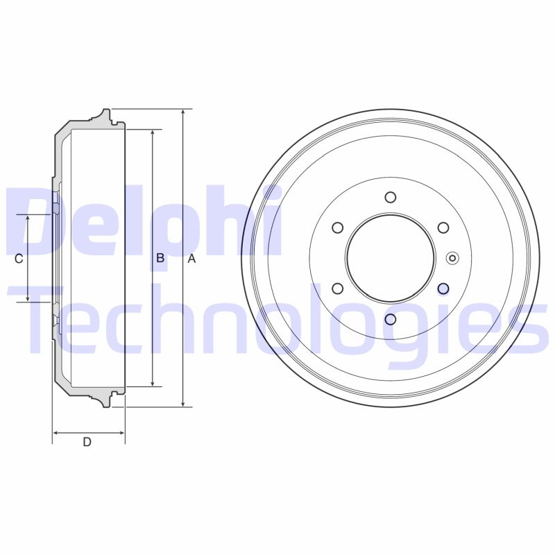 Brake Drum (BF569)