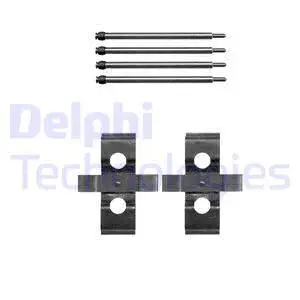 Accessory Kit, disc brake pad (LX0384)