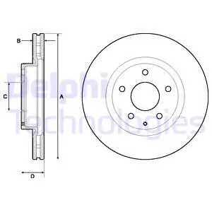 Brake Disc (BG4713C)