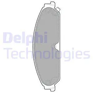 Brake Pad Set, disc brake (LP2033)