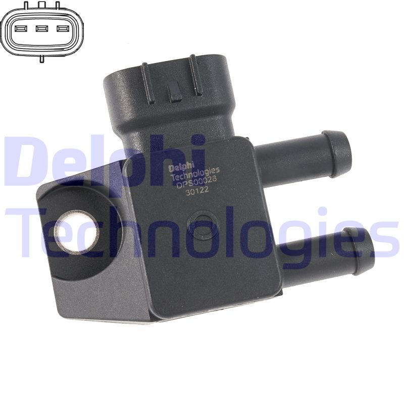 Sensor, exhaust pressure (DPS00028-12B1)