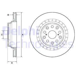 Brake Disc (BG4684C)