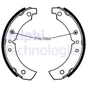 Brake Shoe Set (LS1052)