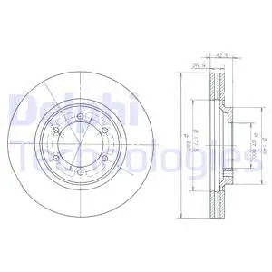 Brake Disc (BG3936)