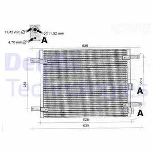 Condenser, air conditioning (TSP0225233)