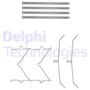 Accessory Kit, disc brake pad (LX0627)