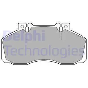 Brake Pad Set, disc brake (LP662)