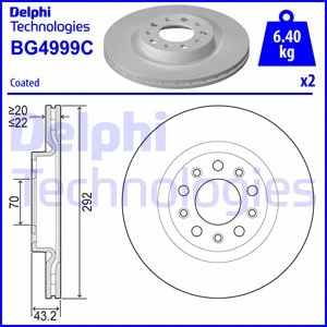 Brake Disc (BG4999C-18B1)