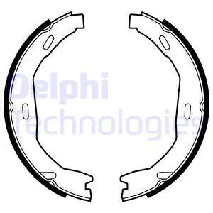 Brake Shoe Set, parking brake (LS2006)