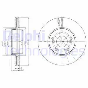 Brake Disc (BG4186C)