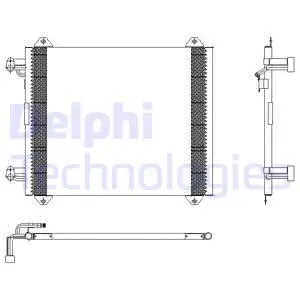 Condenser, air conditioning (TSP0225407)