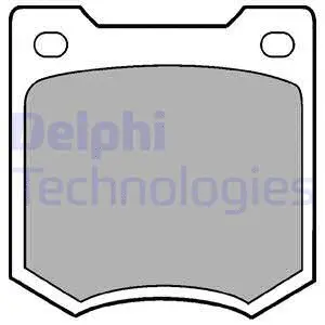 Brake Pad Set, disc brake (LP23)