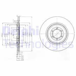 Brake Disc (BG2186)