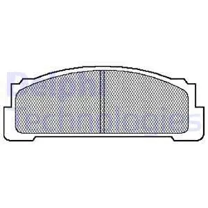 Brake Pad Set, disc brake (LP28)